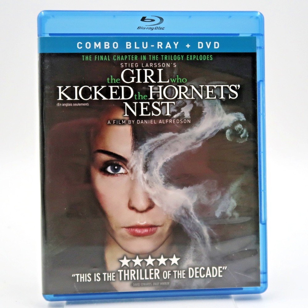 The Girl Who Kicked The Hornet's Nest Blu-ray DVD Noomi Rapace Michael Nyqvist